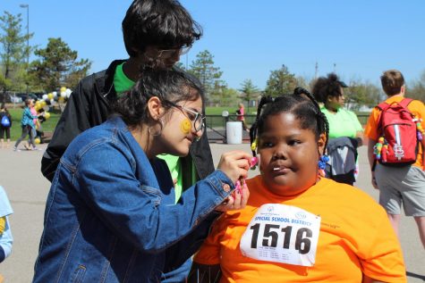 Students get involved in Special Olympics