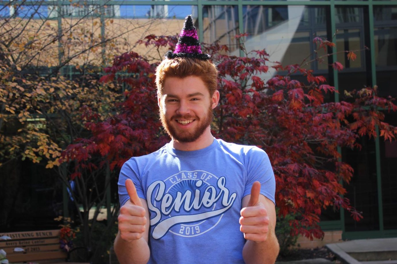 Jacob Ward, senior, has enjoyed movies since he was born and he would like to be a part of the movie making industry in the future.