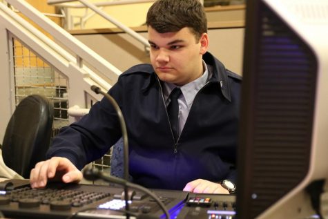 The man behind the lights