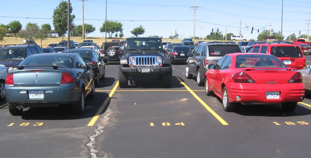 Parking lot procedures change with new district policy