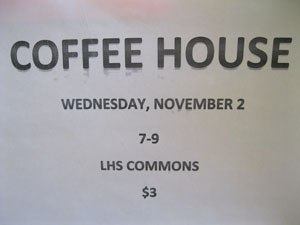 Coffee House to give students talent show experience