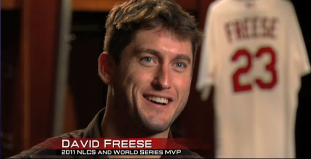 MLB honors Freeses story with video 