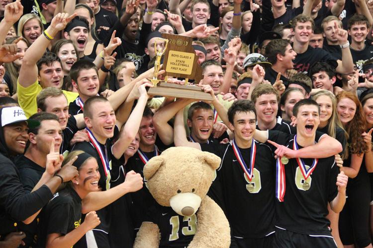 Boys volleyball upsets CBC to win State Title