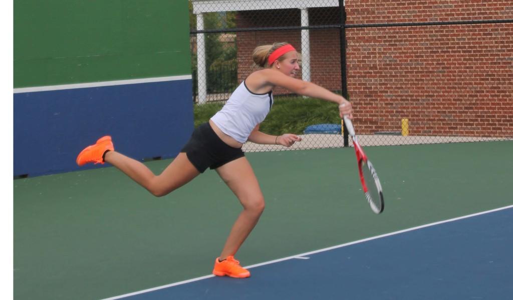 Girls tennis advances five players to State