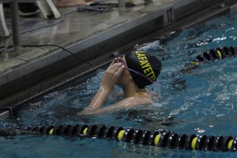 Girls swimming caps their season with a second place finish at state