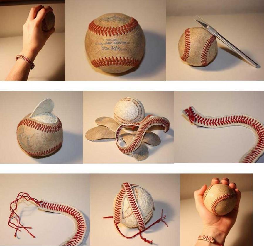 DIY: Baseball Bracelet