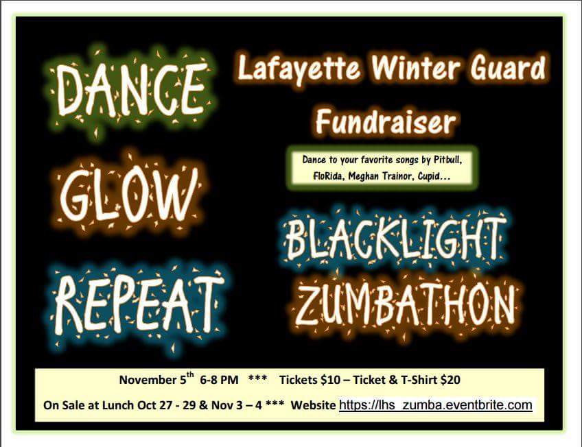 Winter Guard hosts Zumbathon fundraiser