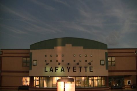Eclipse time lapse over Lafayette