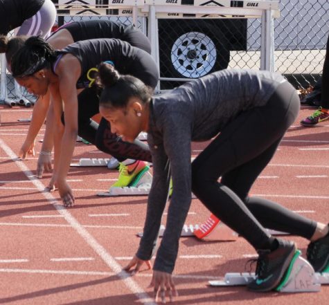 Girls track off to a fast start