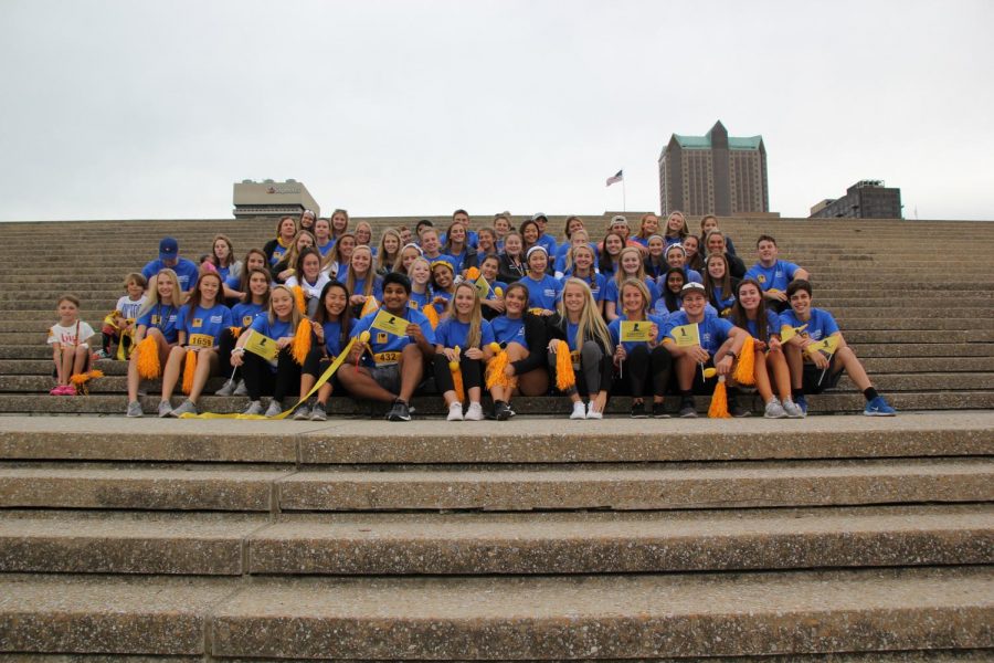 On Saturday, Sept. 22, Student Council (STUCO) participated in the St. Jude Walk/Run to End Childhood Cancer.  73 students attended the event, and the team raised a total of $1,140.  