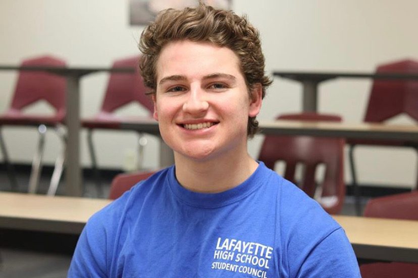 As president of Student Council, senior Derek Schreiner hopes to reach the student body through means of social media in order to make information spreading and payments easier and more accessible.
