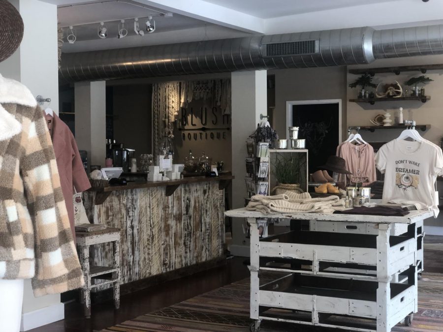 Blush Boutique offers a wide variety of items and creates a relaxing environment.