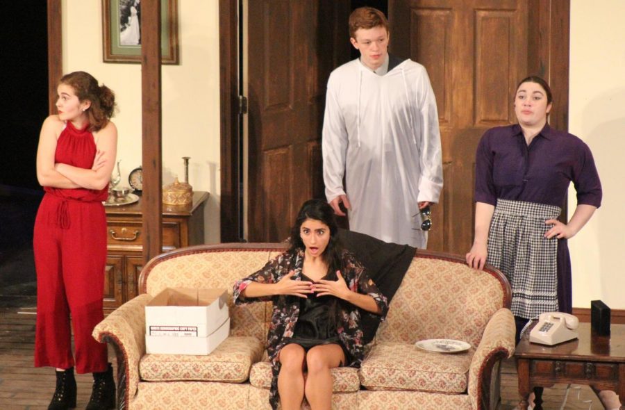 The last fall production was a play called Noises Off, which was about a group of actors rehearsing and acting in a play called Nothing On. The play was performed in 2019 from Oct. 17 through Oct. 19 and featured a small lead cast. 
