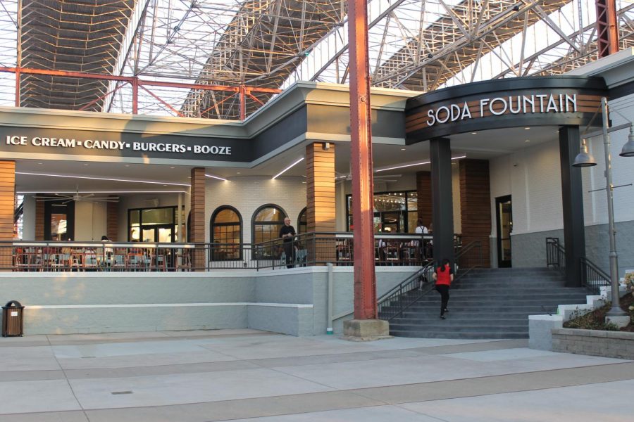 Located in Union Station, The Soda Fountain's menu provides a variety of American classics and sweets.