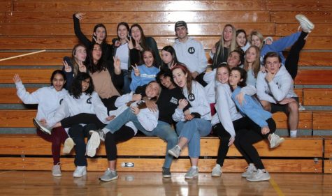 2020 Legend members pose for their own group photo after finishing a long day of club photos in January.