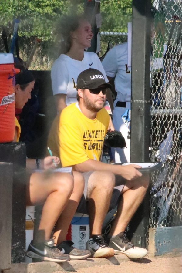 In the fourth inning of the game, with the Lancers up 2-0, coach Scott Holtmann sits in the dugout, watching the game unfold and keeping statistics. After the game that contained no team errors, he said, We got to that level, now we have to sustain. Were not gonna be able to do that every game but that is the goal every game.