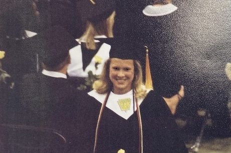 Amy White graduated in 2003 and she is now a teacher at Lafayette. Both as a student and as a teacher, White has been involved in different activities and organizations.