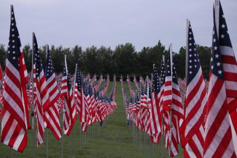 On Art Hill in Forest Park, a special memorial for the 9/11 anniversary displays nearly 7,500 American flags — one for each of the nation’s men and women killed in military combat since the terrorist attacks of Sept. 11, 2001, as well as the 412 first responders who died in the line of duty that day. Lafayette held its own Patriot Day Ceremony on Sept. 10 .