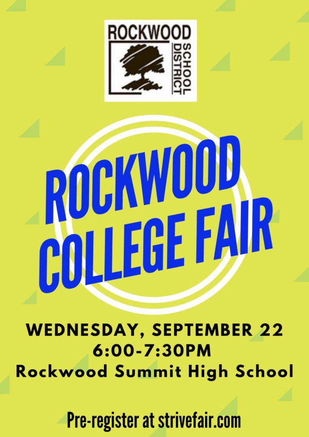 The Rockwood College Fair is to be held on Sept. 22, with representatives from over 100 colleges to be there. The fair is making its return after being canceled in 2020 due to the COVID-19 pandemic. 