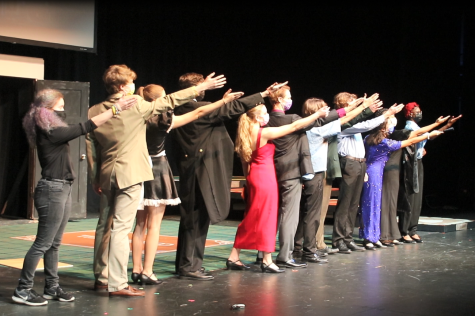 Cast, crew come together to perform Fall Play, Classic Mystery Game