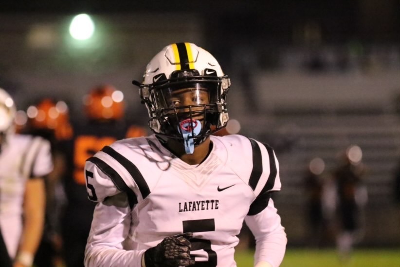 Senior Malik Hampton has played varsity football at Lafayette since he was a sophomore. His senior season, Hampton ended with 65 tackles, two interceptions, 86 total yards and an average of 14.4 receiving. “Our first jamboree [sophomore year] was at Parkway North and we were playing against Hazelwood Central and it was the last play of the game for us on defense. I shot through this hole and tackled a guy in the backfield along with JJ Reese, who was a senior at the time,” Hampton said. “That’s really when the team and everyone embraced me and saw this kid can play. I felt in that moment I can do this, I can play with the older guys now. My instincts to make that play showed that no matter how big or strong or fast I am, I can play just based off my instincts and knowledge for football. Hampton will be continuing his football career at Morningside University in Sioux City, Iowa at the National Association of Intercollegiate Athletics (NAIA) level. “I’m very focused and driven on what I want to accomplish, especially along the lines of what I want to do with football in my life. I just want people to know that I try not to let things get to me and I don’t show that at school but I’m very focused and driven in what I want to do with football moving forward,” Hampton said.
