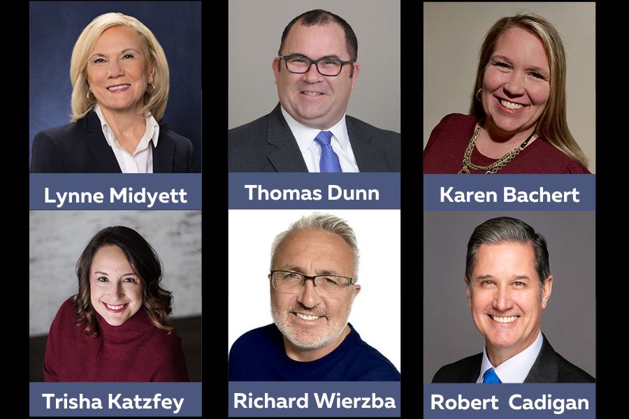There are six candidates running in the school board elections this year. Three positions are open for three-year terms.