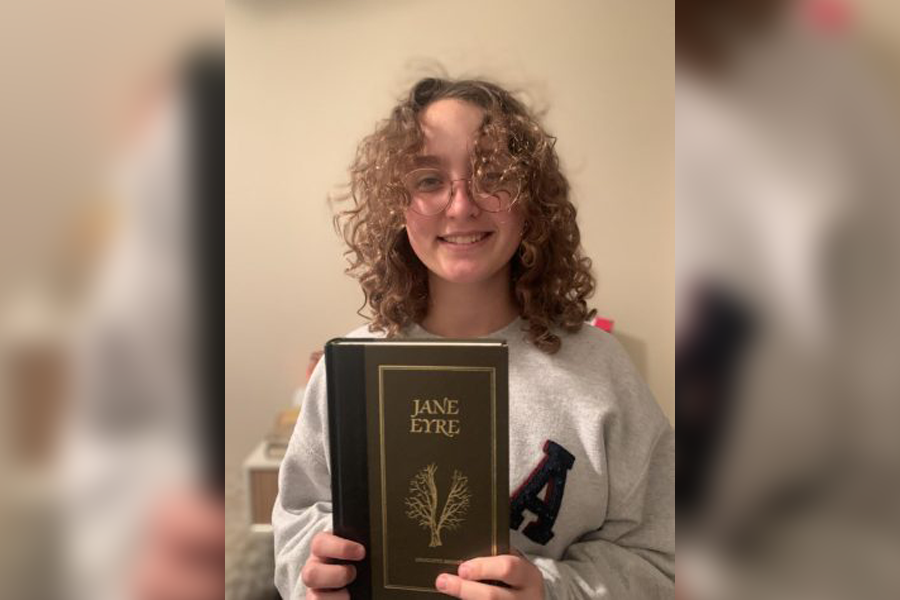 In the 8th Grade, freshman Brianna Savage read her now-favorite book, Jane Eyre. She was entertained by writing style and its larger message. 