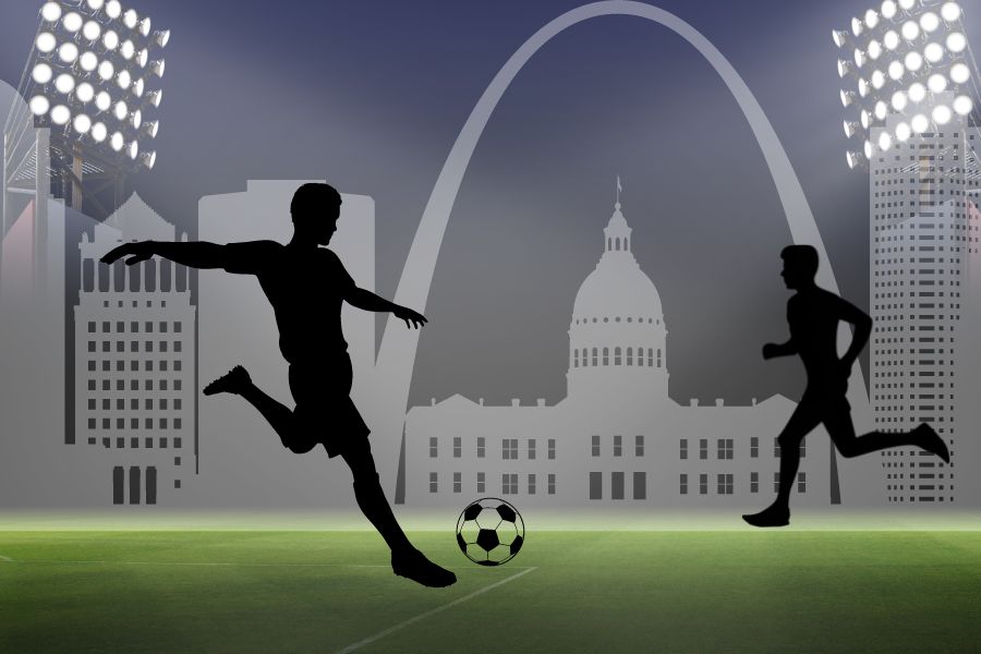With+the+introduction+of+St.+Louis+soccer+team%2C+it+has+inspired+a+new+respect+for+American+soccer.+The+first+game+will+be+on+March+4.