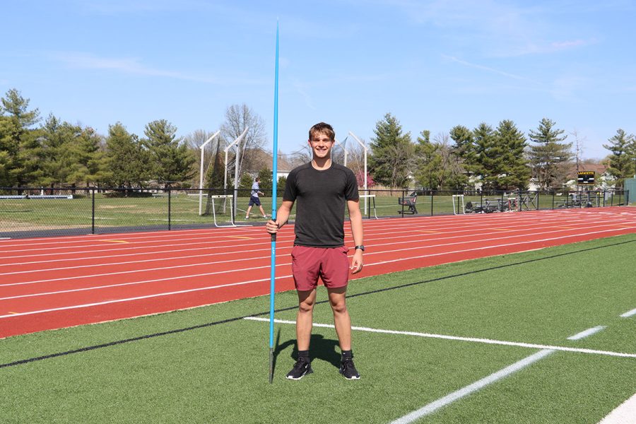 With a new school record in javelin, sophomore Robby Preckel thinks he can break his own record. “I can definitely beat that record again,” Preckel said. 