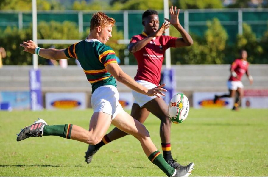 IN THE SUMMER OF 2022, during the final game of a tournament with his South African school, Affies, sophomore Malan Graham races with his defender toward the goal. “I played really [well] that game,” he said.
