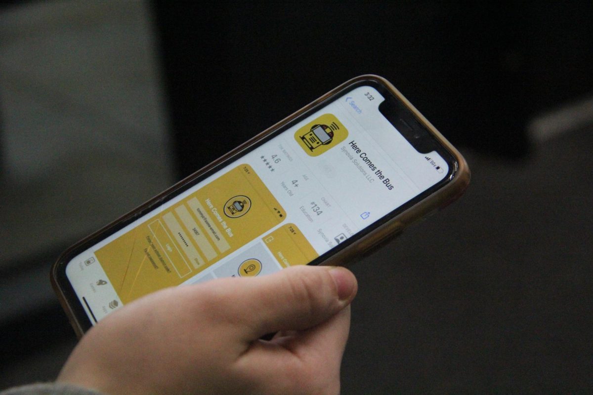 After downloading the Here Comes the Bus app, parents can create an account for students with a Rockwood-specific code. Initially, the code will be available for 14 Rockwood buses. We felt it would provide another layer of convenience, communication and security for our students and families,” Mike Heyman, Rockwood’s Director of Transportation, said.