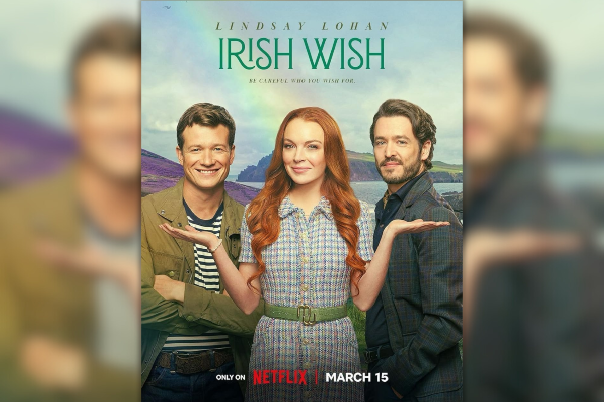 In Irish Wish, Maddie Kelly (played by Lindsay Lohan) makes a wish that changes her life. In the end, Kelly is forced to decide between two guys she has feelings for.