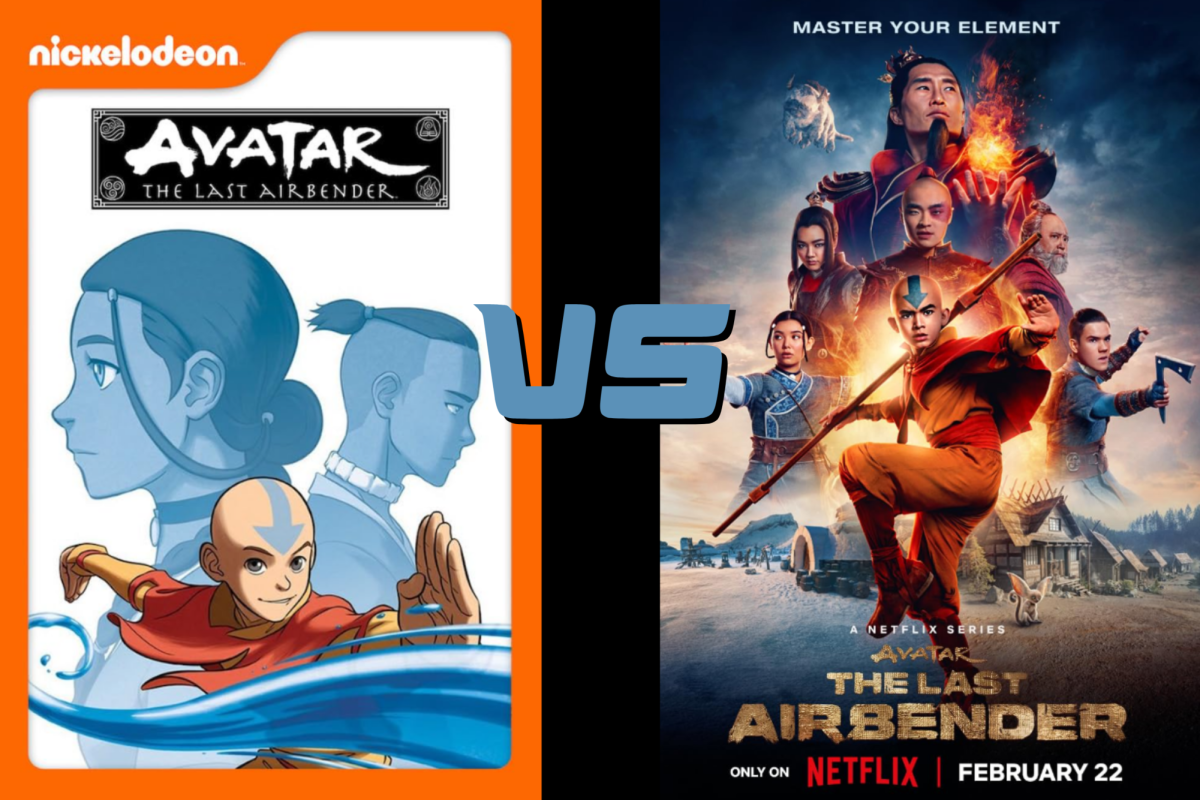 The animated version of Avatar: The Last Airbender first aired on Nickelodeon while the live action version is available for streaming on Netflix. Both series featured the same characters with similar storylines.