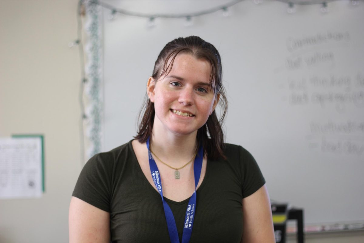 Catherine Hill is a new language arts teacher located in Room 158. This year, she will teach regular 9th and 11th grade language arts as well as Creative Writing during Second Semester.