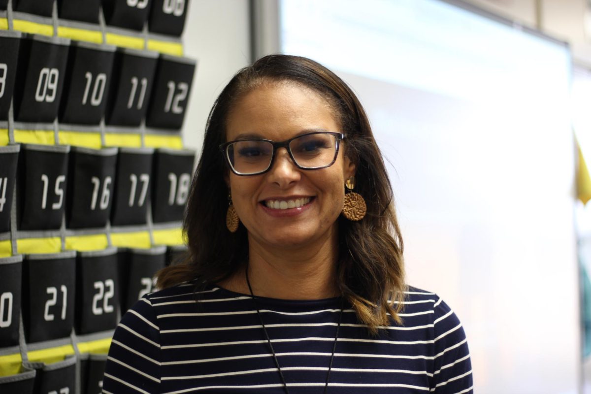 Ramona Nnakwe is a new language arts teacher located in Room 154. This year, she will teach 10th and 11th grade language arts.