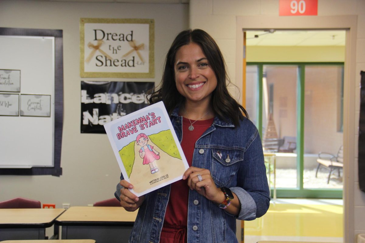 Officially publishing her debut childrens book July 8, 2024, social studies teacher Jodie Lee wrote "Makenna's Brave Start", a story about her daughter navigating school with alopecia. 