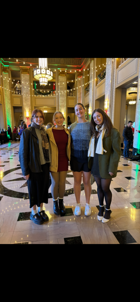 Kirtley sisters wear dresses in support of STL Spark and Dressember in order to raise awareness about human trafficking.

Photo courtesy of Kirtley family