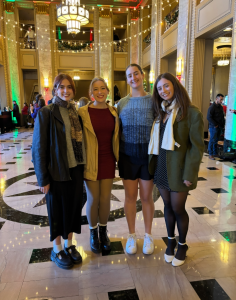 Kirtley sisters wear dresses in support of STL Spark and Dressember in order to raise awareness about human trafficking.

Photo courtesy of Kirtley family