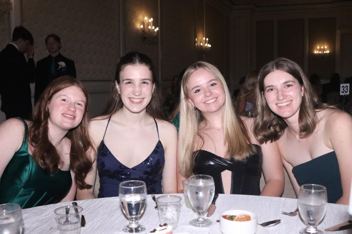 From left: Hannah Henderson, Lillian Murphy, Josie Alspaw, Mary Hails.