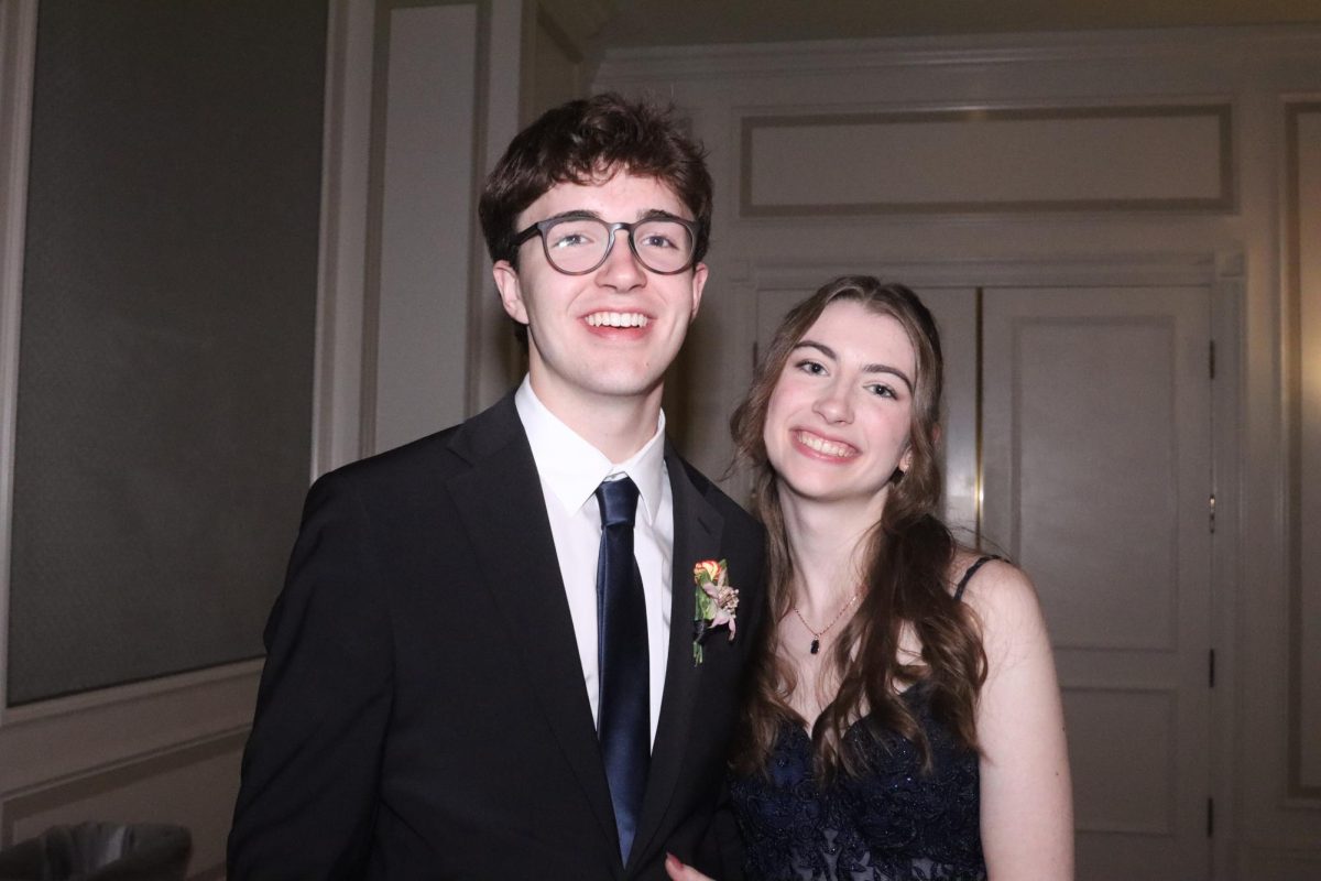 From left: Cian O'Brien and Vivienne Flory.