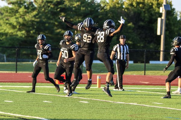 In their season opener, Lafayette won big beating Parkway North, 45-0. 