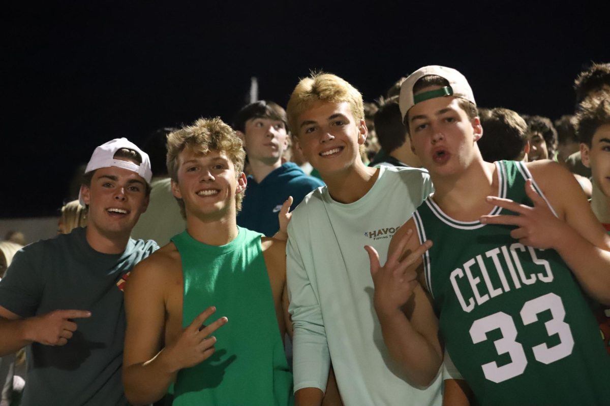 From left: Ezmund Vanburen, Landon Matthews, Liam Shaw, Liam Ridgeway