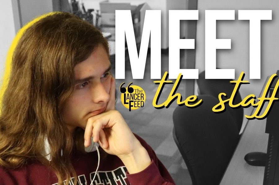 The newest member on newspaper, senior Zach Diethelm, has just started his journey with the Lancer Feed but is already making strides in the publication. "I love student publications because the people are friendly, and it's a very fun, hands-on learning experience. I have liked learning writing, interviewing and research skills as part of the process," Diethelm said.