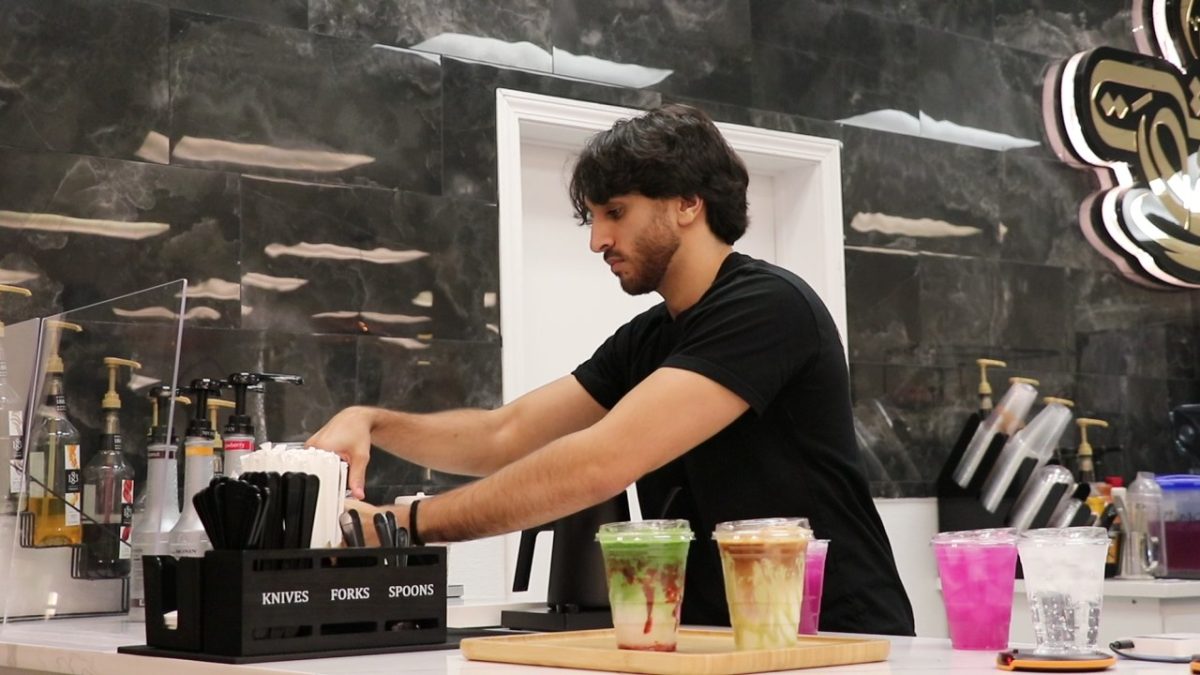 Qahwatea Coffee Founder, Moe Safi, prioritizes using fresh ingredients in all menu items.