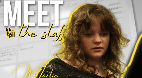 Starting her third year on staff, junior Marlie French loves to play music with her band and write opinion pieces. "I love Student Publications because everyone on staff is nice and welcoming. I have a great time writing opinion pieces and talking about issues and
conflicts in our society," said French.