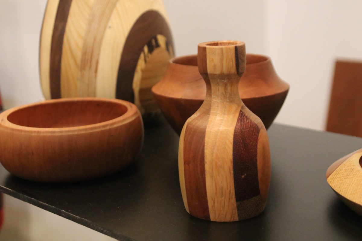 Now selling a variety of woodturned products, Aion has been running his AION WoodCrafts for 30 years. Throughout this period, Aion’s skill developed. “My style [now] is completely different. There are pieces that I made early on that right now if I saw them, I would probably throw them in the fireplace. My work has gotten much more artistic and much more refined,” Aion said.