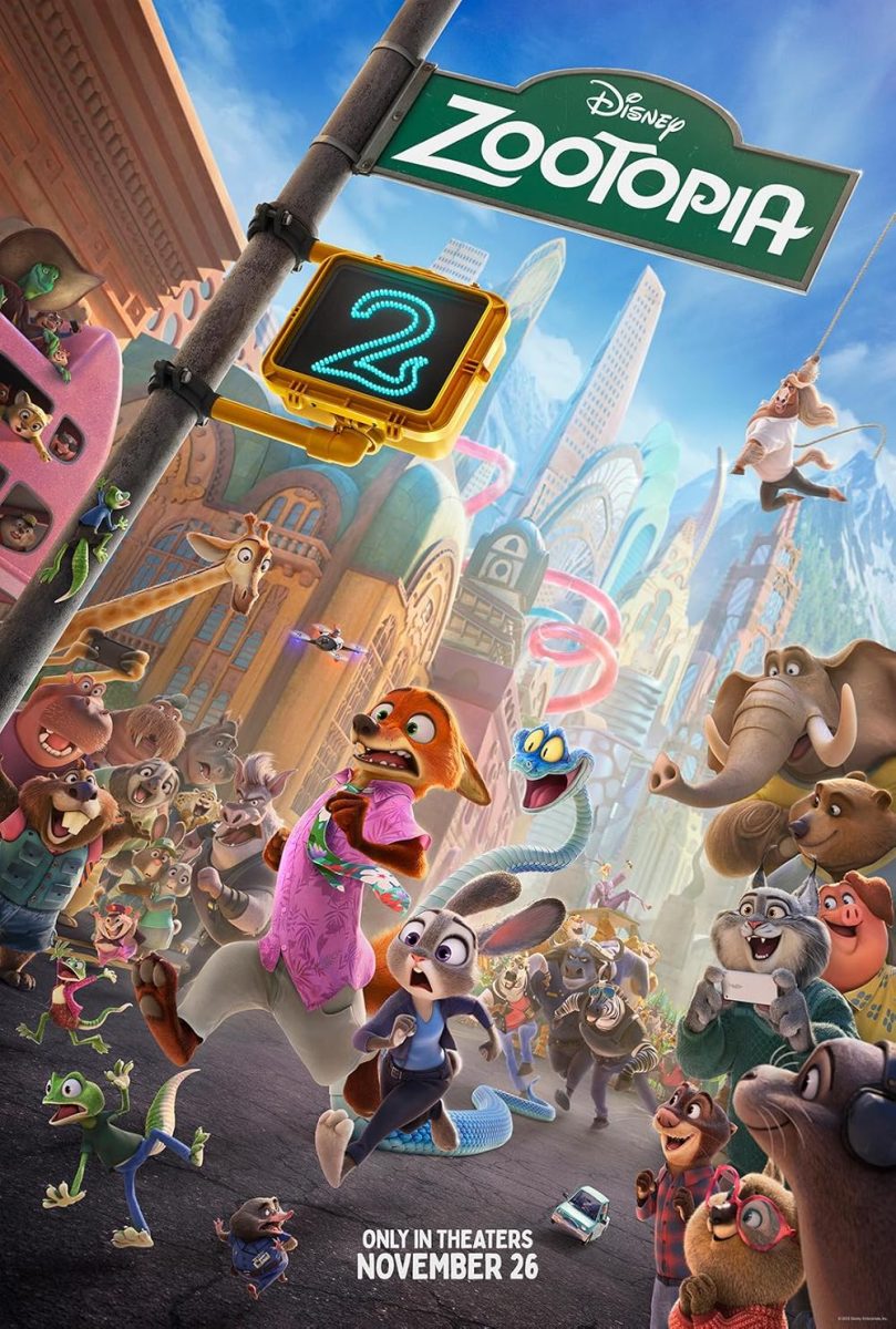 Released Nov. 26 to theaters, Disney’s “Zootopia 2” is the sequel to the hit 2016 film, “Zootopia”. The movie has been well received by audiences, as RottenTomato.com gave the movie a 91% on the Tomatometer. 